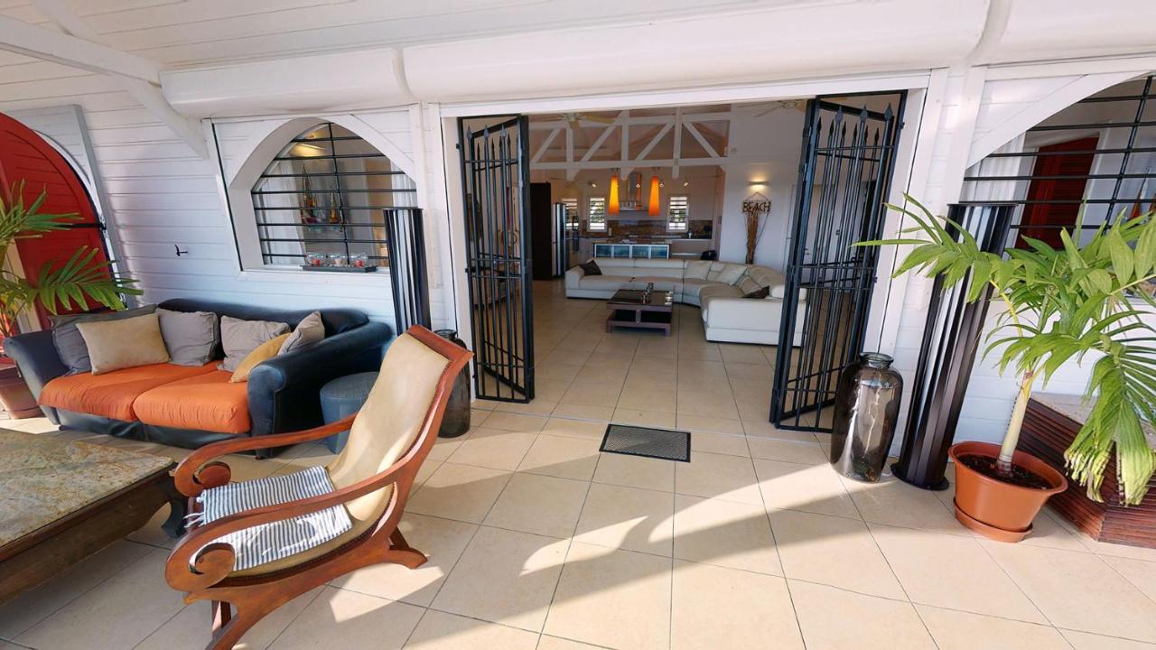 Villa Deluxe L'Hacienda Villa Vue Mer 180 Piscine Jacuzzi Proche Plage Marina Golf Pointe Des Chateaux Et Casino Jardin Clos Voyage Durable Saint-Francois  Εξωτερικό φωτογραφία