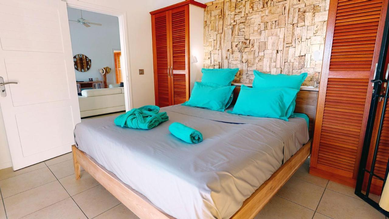 Villa Deluxe L'Hacienda Villa Vue Mer 180 Piscine Jacuzzi Proche Plage Marina Golf Pointe Des Chateaux Et Casino Jardin Clos Voyage Durable Saint-Francois  Εξωτερικό φωτογραφία