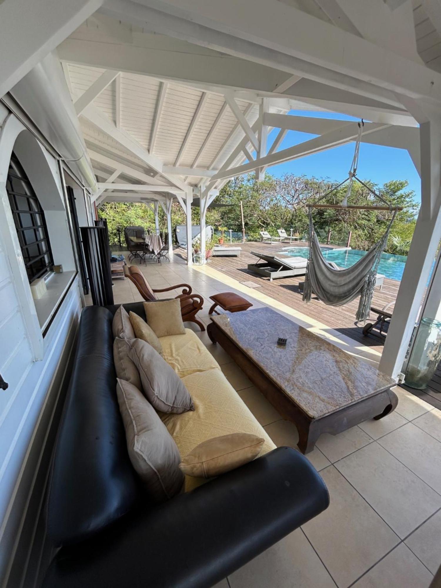 Villa Deluxe L'Hacienda Villa Vue Mer 180 Piscine Jacuzzi Proche Plage Marina Golf Pointe Des Chateaux Et Casino Jardin Clos Voyage Durable Saint-Francois  Εξωτερικό φωτογραφία