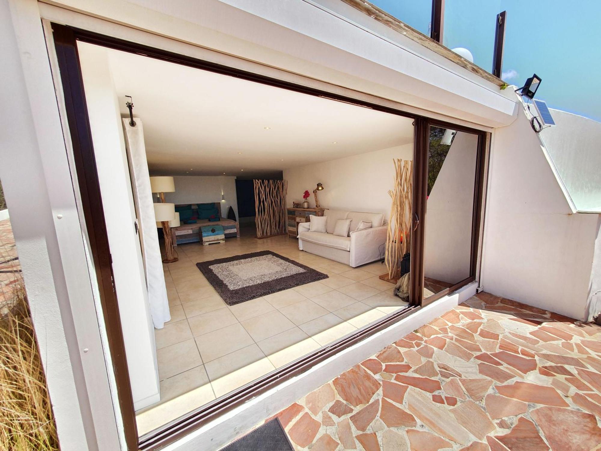 Villa Deluxe L'Hacienda Villa Vue Mer 180 Piscine Jacuzzi Proche Plage Marina Golf Pointe Des Chateaux Et Casino Jardin Clos Voyage Durable Saint-Francois  Δωμάτιο φωτογραφία