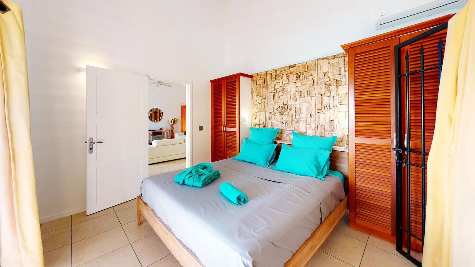 Villa Deluxe L'Hacienda Villa Vue Mer 180 Piscine Jacuzzi Proche Plage Marina Golf Pointe Des Chateaux Et Casino Jardin Clos Voyage Durable Saint-Francois  Δωμάτιο φωτογραφία